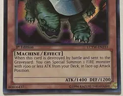 Yu-Gi-Oh! UFO Turtle LCYW-EN233 1st Edition Secret Rare NM Yugioh Holo Foil - Image 5