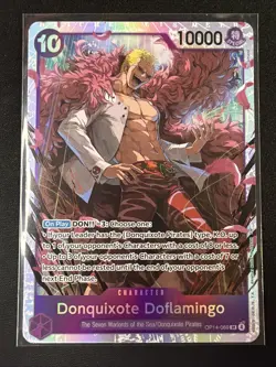 Donquixote Doflamingo OP14-069 SR One Piece TCG English - Image 1