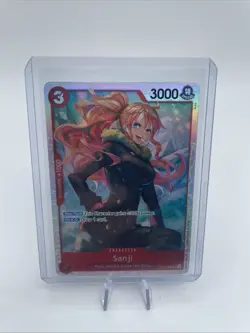 One Piece Royal Blood Sanji OP10-005 Super Rare SR English Edition MINT - Image 1