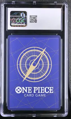 One Piece Japanese Monkey D. Luffy P-075 Saikyo Jump Promo CGC 10 - Image 2