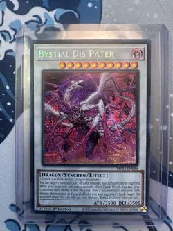 Yugioh! Bystial Dis Pater MP24-EN084 Prismatic Secret Rare 1st Edition NM - Image 1