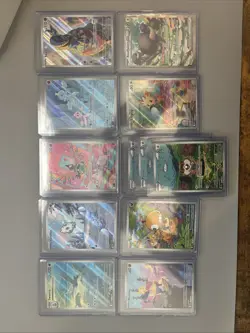 Pokemon TCG Holo/IR Lot White Flare Set Of 10 Cards(12 Total) - Image 1