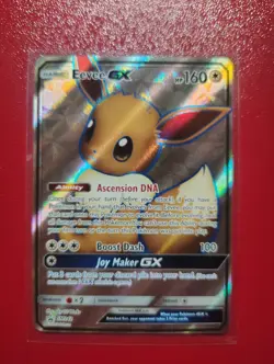 Pokemon Eevee GX SM242 Black Star Promo Card Sun & Moon - Image 1