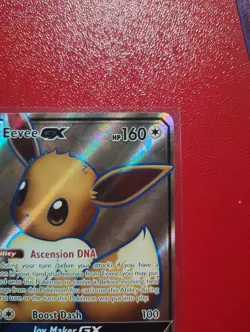 Pokemon Eevee GX SM242 Black Star Promo Card Sun & Moon - Image 4