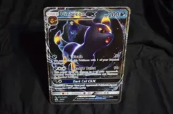 Pokemon Umbreon GX Jumbo SM36 Black Star Promo - NM - Oversized Card - Image 1