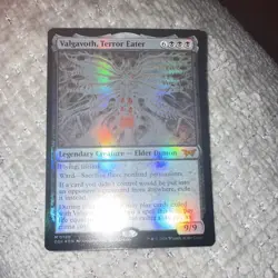 Magic: The Gathering Valgavoth Terror Eater Legendary Creature Duskmourn Foil - Image 1