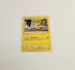 Pokemon TCG Pikachu Pokemon Go 027/078 Regular Common - Image 2