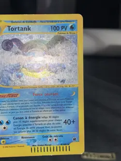 Carte Pokemon Tortank 4/165 HOLO Expedition Wizards Francais Occasion - Image 4