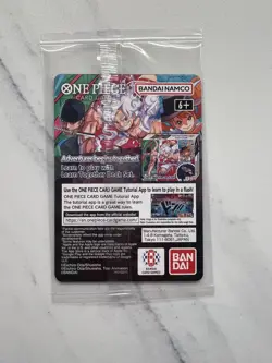 One Piece Monkey D. Luffy US Voyage College Basketball Promo Card Sealed - Image 2