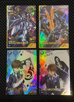 Gundam ARSENAL BASE Card PR-277 Heero Yuy Duo Maxwell Wing Gundam BANDAI JAPAN - Image 1