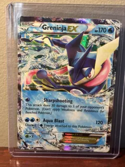 Pokemon Greninja EX XY20 Promo Holo Basic 170 HP Water Type XY Card - Image 1
