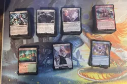 Lot of ~380 MTG Final Fantasy Bulk Cards, Lands, Tokens ( see description) - Image 1
