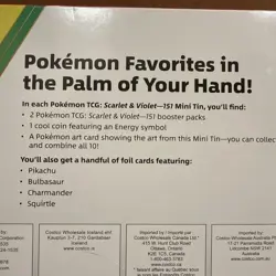 New In Box Pokemon Trading Card Game 5 Pack Scarlet And Violet 151 - Image 3