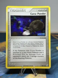 Curse Powder 80/115 Ex Unseen Forces Reverse Holo Stamped Trainer Pokemon Card - Image 1