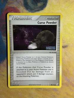 Curse Powder 80/115 Ex Unseen Forces Reverse Holo Stamped Trainer Pokemon Card - Image 2