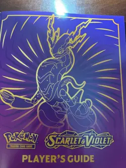 Pokemon TCG Scarlet & Violet Player’s Guide Official Booklet - 54 Pages - Image 1