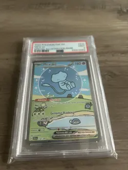 2024 POKEMON PALDEAN FATES 232 BUBBLE MEW PSA Grade 9(Mint) Illustration Rare - Image 1