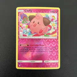 Pokemon TCG Cleffa Unbroken Bonds 131/214 Uncommon Reverse Holo - NM - Image 1