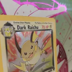 Pokemon TCG Dark Raichu 83/82 Team Rocket Holo Secret Rare Unlimited - Image 3