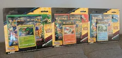 Pokemon - 3 Pack Booster Crown Zenith Inteleon Cinderace Rillaboom Pins Set Of 3 - Image 1