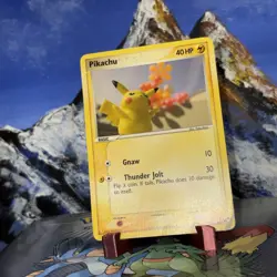 Pikachu - 016/017 Pokemon POP Series 2 - Regular Damaged - Image 2