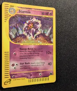 Pokemon SKYRIDGE - #H28/H32 Starmie - Holo - ENG - Moderately Played - Image 5