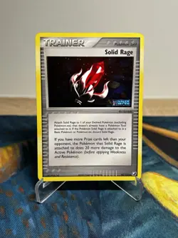Solid Rage 92/115 Reverse Holo Stamped EX Unseen Forces Pokemon TCG PL - Image 1