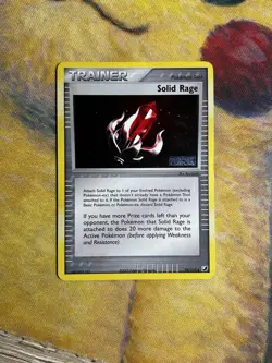 Solid Rage 92/115 Reverse Holo Stamped EX Unseen Forces Pokemon TCG PL - Image 2