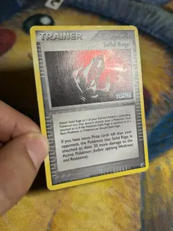Solid Rage 92/115 Reverse Holo Stamped EX Unseen Forces Pokemon TCG PL - Image 3
