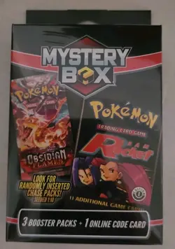 NEW Pokemon Walmart Mystery Box 3 Booster Packs (Seeded Chase Pack 1:10) Sealed! - Image 2