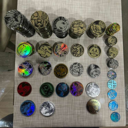 Pokemon Coin Lot 250+, Official Pokemon TCG Coins Jumbo & Small - Image 2