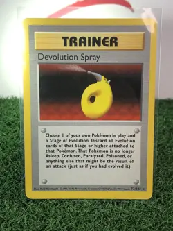 Pokemon Devolution Spray Trainer 072/102 Base Set Regular 1999! Near Mint!!! - Image 2