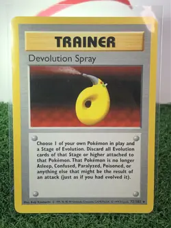 Pokemon Devolution Spray Trainer 072/102 Base Set Regular 1999! Near Mint!!! - Image 3