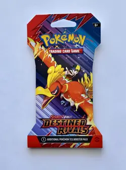 Pokemon Destined Rivals SV10 Sleeved Booster Pack Factory Sealed - Image 1