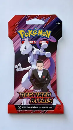 Pokemon Destined Rivals SV10 Sleeved Booster Pack Factory Sealed - Image 3