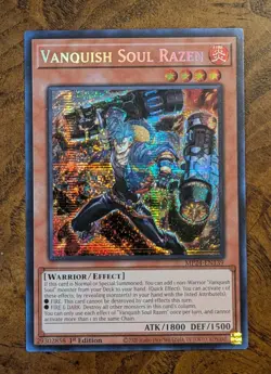 Vanquish Soul Razen MP24-EN139 Prismatic Secret Rare 1st Ed Near Mint Yu-Gi-Oh! - Image 1