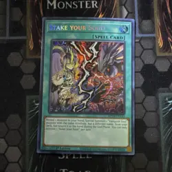 Konami Yu-Gi-Oh! Stake Your Soul! Spell Prismatic Secret Rare 1st Ed MP24-EN142 - Image 1