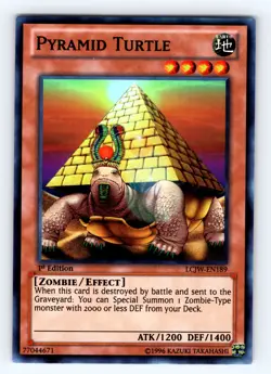 Yugioh Pyramid Turtle LCJW-EN189 Super Rare - NM 💎 - Image 1