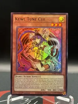 Yugioh Kewl Turn Cue PHRE-EN034 Ultra Rare 1st Edition Phantom Revenge - Image 1