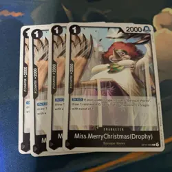 One Piece - 4x OP14-088 Miss.MerryChristmas(Drophy) - Common - Image 1
