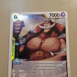 One Piece Edward.Newgate (ST13-004/47) Ultra Deck The Three Brothers NM FOIL TCG - Image 4