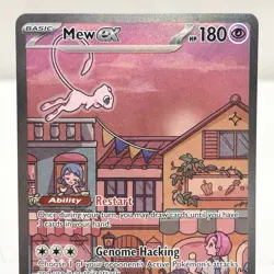 Pokemon TCG Mew ex 053 Scarlet & Violet 151 Promo Holo Full Art Card - Image 2