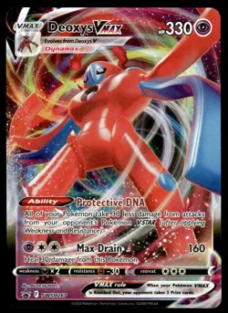 Pokemon TCG SWSH: Sword & Shield Promo Cards #SWSH267 Deoxys VMAX Holo - Image 1