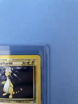 Ampharos 1/111 Unlimited Holo Rare Neo Genesis Pokemon Card Moderately Played - Image 3