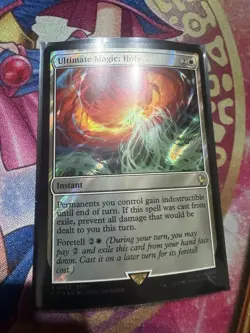 Ultimate Magic: Holy (Surge Foil) R MTG FF Collector Commander 32 LP - Image 1
