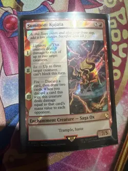 MTG: Summon: Kujata (Surge Foil) Commander: Final Fantasy Foil LP - Image 1