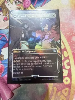 Crystal Fragments (Borderless) #357 (Foil) (NM) Final Fantasy FIN Magic MTG - Image 1