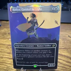 Haliya, Guided by Light (Borderless) #289 (Foil) NM Edge of Eternities Magic MTG - Image 1