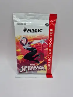 MAGIC THE GATHERING MARVEL'S SPIDER-MAN Collector Booster Pack Factory Sealed - Image 1