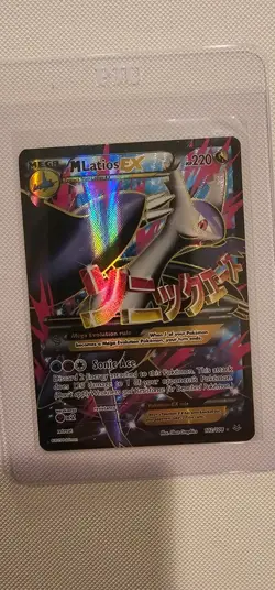 Pokemon M Latios EX Mega Full Art Holo 102/108 Roaring Skies Ultra Rare - Image 1